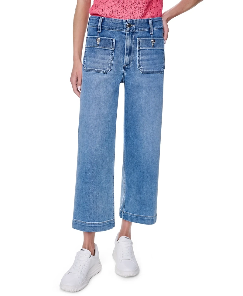 Dkny Jeans Women's High-Rise Wide-Leg Pants