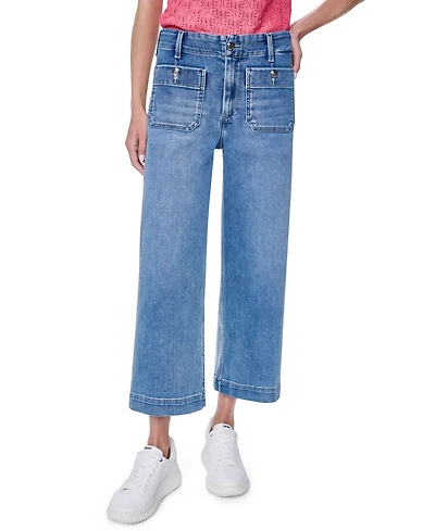 Dkny Jeans Women's High-Rise Wide-Leg Pants