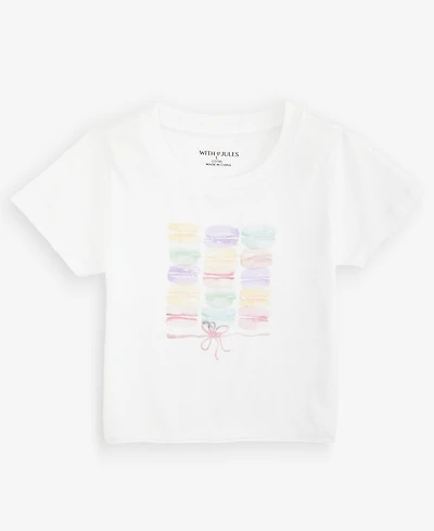 With Jules Big Girl Macaron Graphic Tee