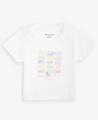 With Jules Big Girl Macaron Graphic Tee