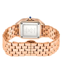 GV2 by Gevril Women's Milan Swiss Quartz Diamond Ip Stainless Steel Bracelet Watch