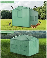 gaomon Pop-Up Greenhouse with Durable Pe Cover, Grow Tent for All Seasons Indoor Outdoor Plants