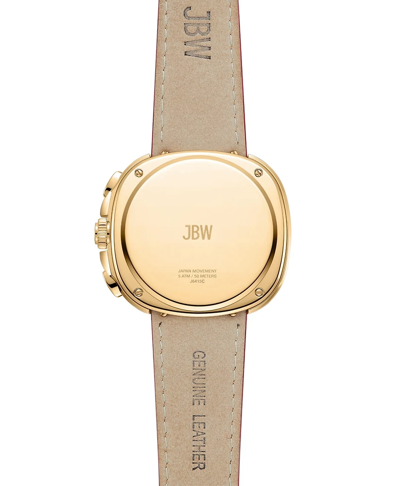 Jbw Men's Coast 18k Gold-Plated Watch 42mm