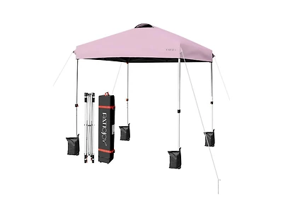 Boyel Living 6.6 x 6.6 Feet Outdoor Pop-up Canopy Tent with Roller Bag
