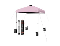 Boyel Living 6.6 x 6.6 Feet Outdoor Pop-up Canopy Tent with Roller Bag