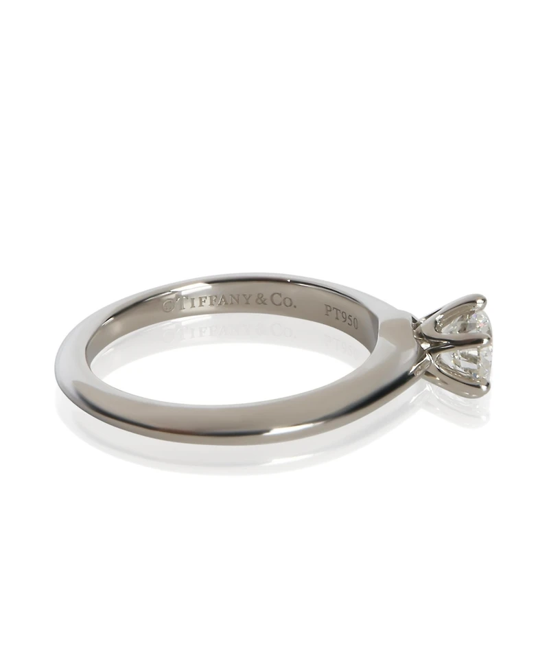 Pre-Owned Tiffany & Co 0.6 ct Round Brilliant Diamond Engagement Ring