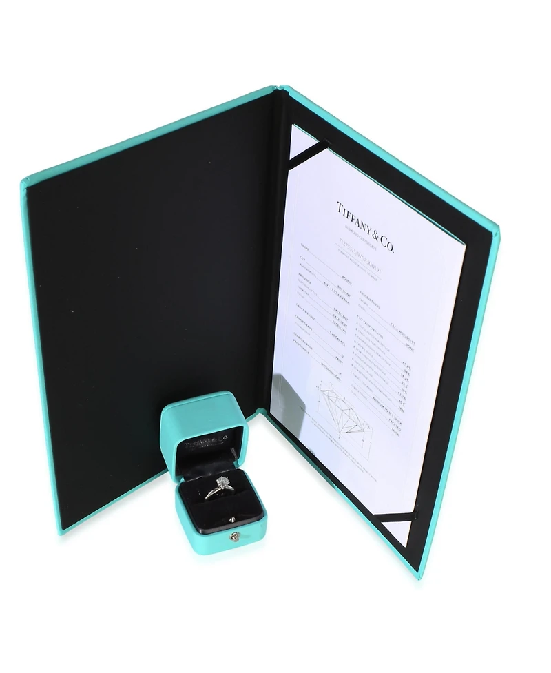 Pre-Owned Tiffany & Co ct Round Brilliant Diamond Engagement Ring