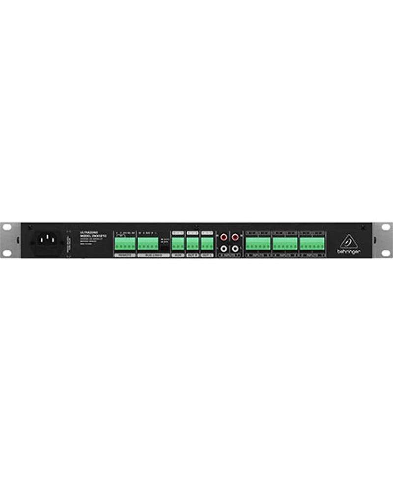 Behringer Ultrazone ZMX8210 Professional 8-Channel 3-Bus Mic/Line Zone Mixer with Remote Control and Link Ports