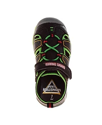 Monster Jam Toddlers Boys' Sport Sandals