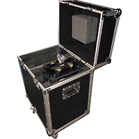 ProX Xs-MH140X2W Ata-300 Style Gig Ready Flight Road Case for Two 140 Style Moving Head Lighting Fixtures