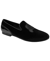 Karl Lagerfeld Men's Socha Velvet Evening Slip-On Shoes