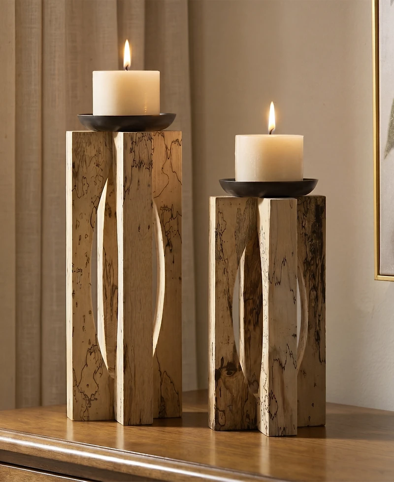 Uttermost Ilva Candleholders, Set of 2