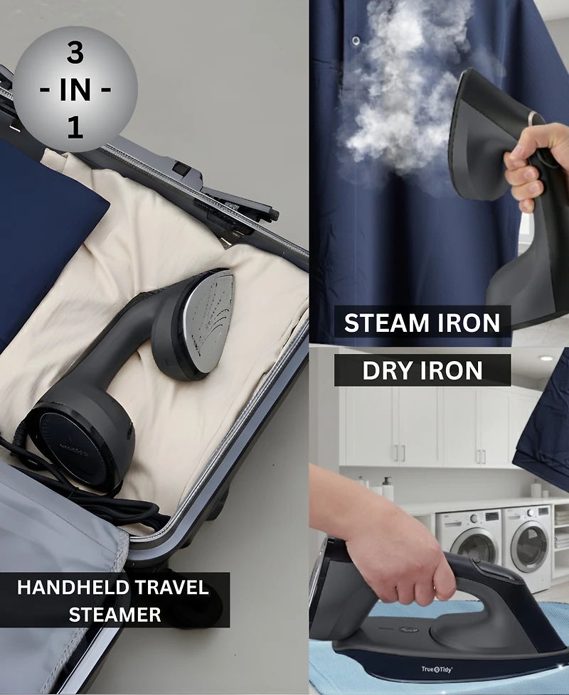 True & Tidy Duopress Xl Iron & Steamer
