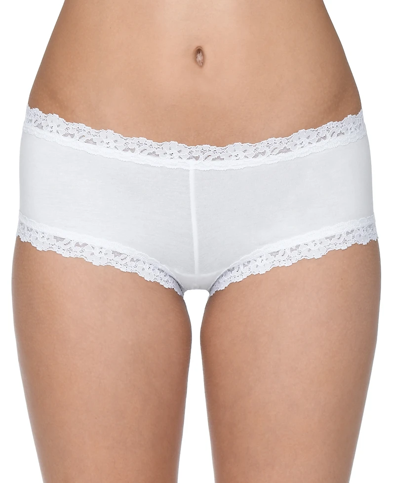 Hanky Panky Women's Supima Cotton Boyshort Panty
