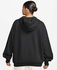 Nike Studio Fleece Women's Light Weight Oversized Full-Zip Hoodie