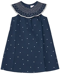 Cece Girls/Bernard Chaus Inc Girls' 7-16 Smocked Collar Mini Dress