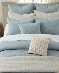 Levtex Home Pick-Stitch Artisan Cotton 2-Piece Sham Set, European
