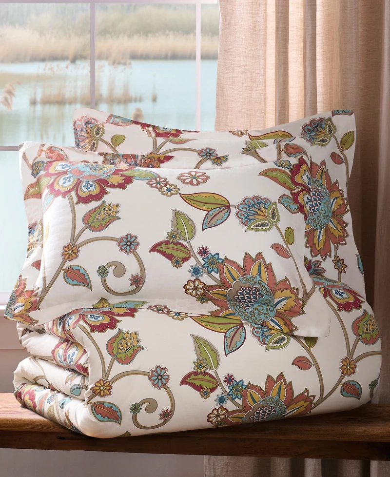 Levtex Home Clementine Reversible -Piece Duvet Cover Set