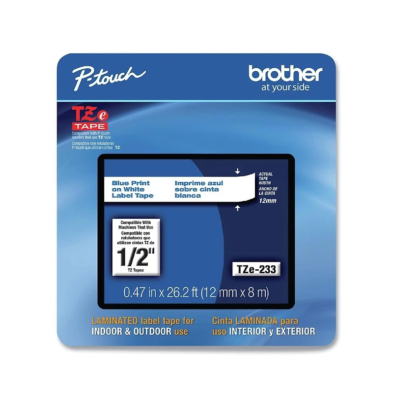 Brother P-Touch Laminated Removable Label Tapes