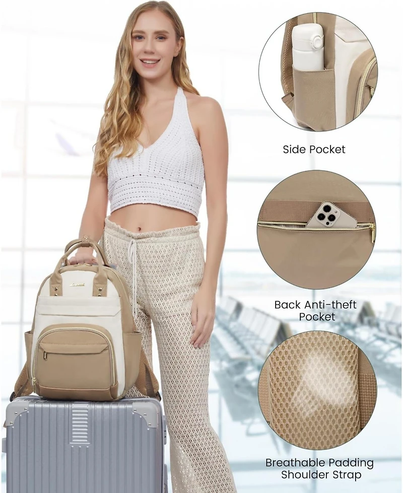 Lovevook Small Backpack Purse for Women, Mini bag, Cute Fashion Daily Travel Work
