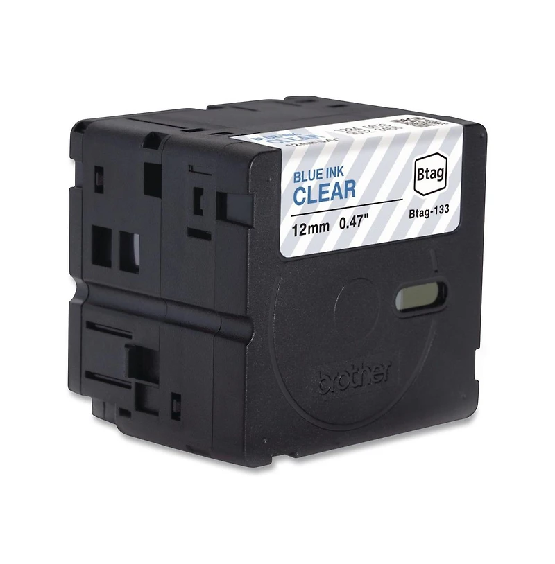 Brother P-Touch Btag133 0.47 in. x 13.1 ft. Genuine P-Touch BTAG Label Tapes