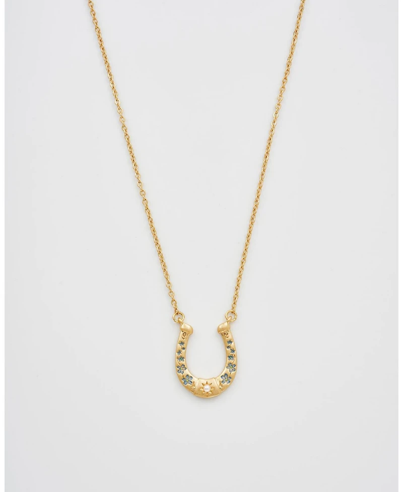 Fable England Gold Lucky in Love Necklace