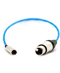 Kondor Blue 16" Mini Xlr Male to Xlr Female Audio Cable for Bmpcc 4K/6K Camera