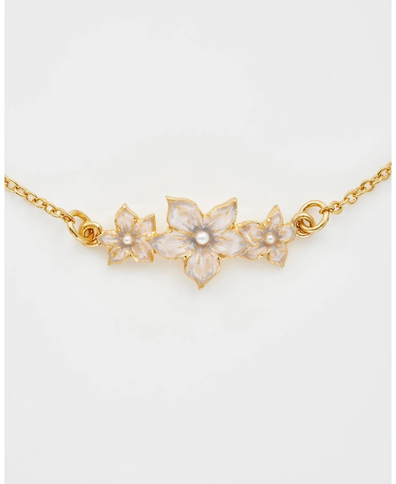 Fable England Jasmine and Pearl Bracelet