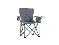 Boyel Living Oversized Camping Chairs Outdoor Folding Chair with Cooler Pouch and Cup Holder