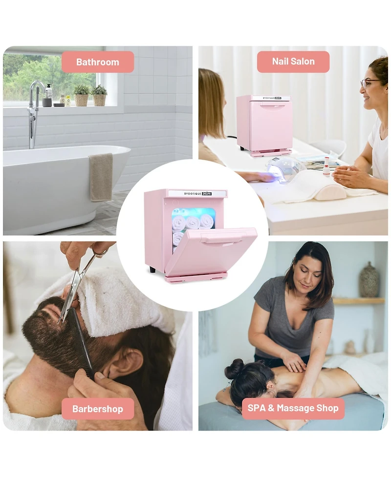Byootique 5L Mini Towel Warmer, Fast Heating Portable Towel Warmer for Facial Spa, Hair Salon