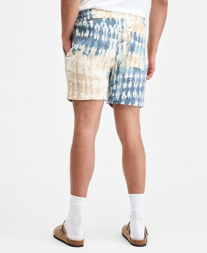 Sun + Stone Men's Maverick Dye Effect Shorts, Macy's Exclusive