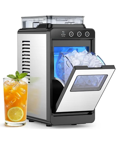 Cowsar Portable Ice Maker Countertop, 26Lbs/24H, Self-Cleaning