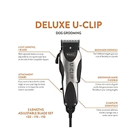Wahl Pro Animal Deluxe U-Clip Dog and Cat Trimmer