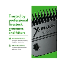 Wahl Professional Animal X-Block Ultimate Competition Series Detachable Blade for Cattle and Sheep