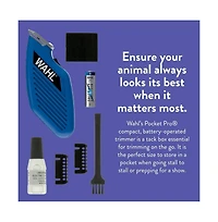 Wahl Professional Animal Pocket Pro Equine Compact Horse Trimmer and Grooming Kit
