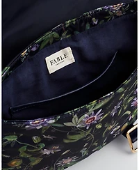 Fable England Women's Passion Flower Printed Satchel