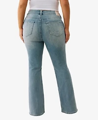 True Religion Plus Becca Bootcut Mid-Rise Jeans