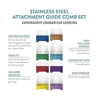 Wahl Pro Animal 5-in-1 Stainless Steel Attachment Combs