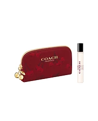 Free Cherry pouch and travel spray with a $200 Coach women's fragrance purchase