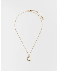 Fable England Nightshade Moon Gold Necklace