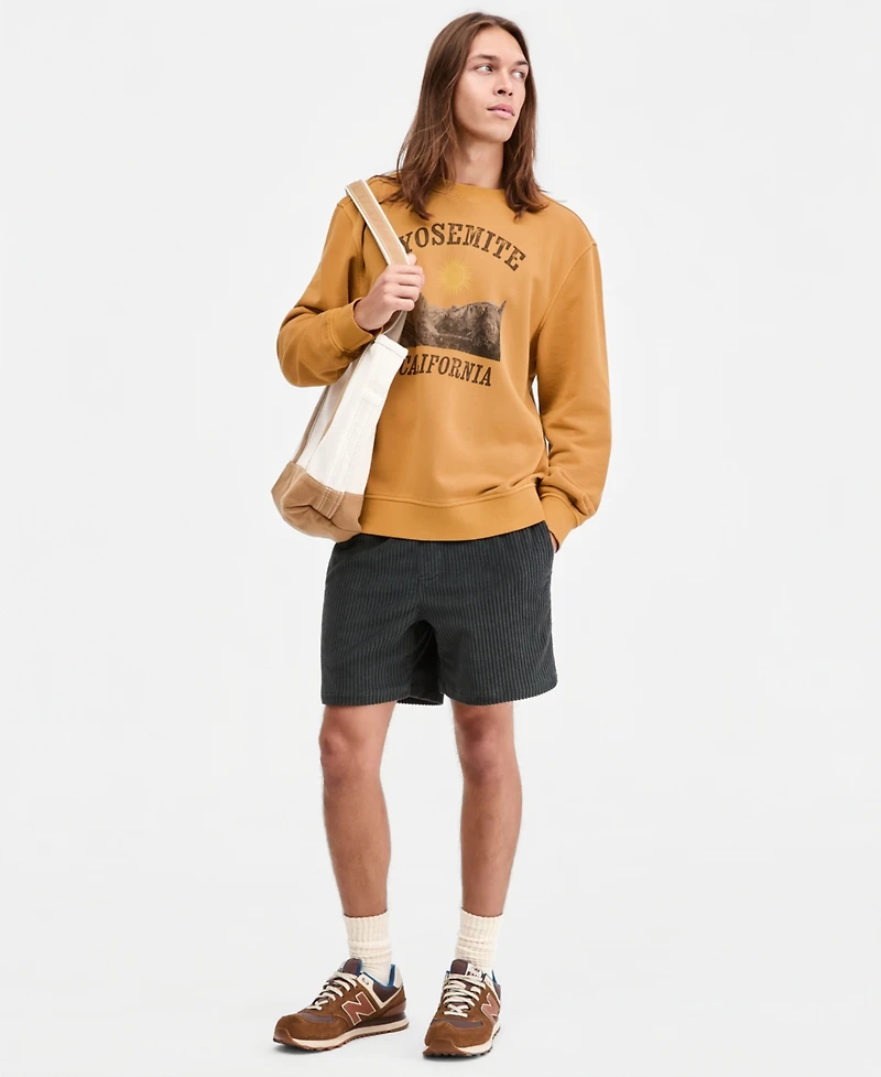 Sun + Stone Men's Yosemite Graphic Sweatshirt, Macy's Exclusive