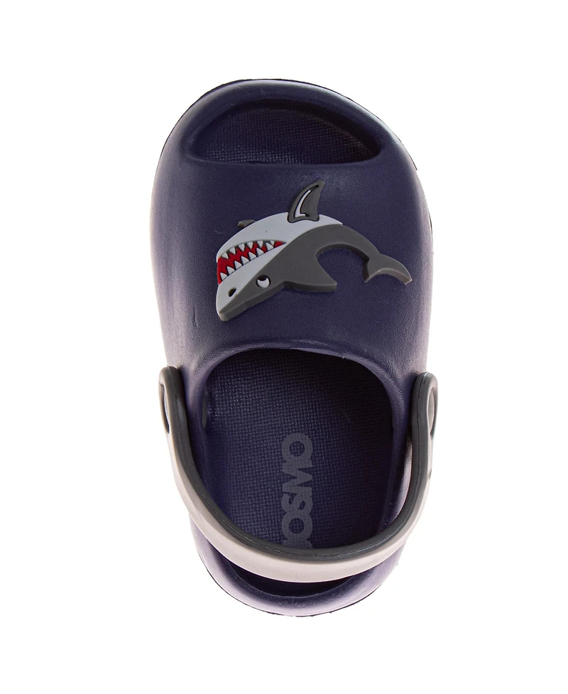 Josmo Little Boys Shark Design Comfortable Durable Tread Sandals