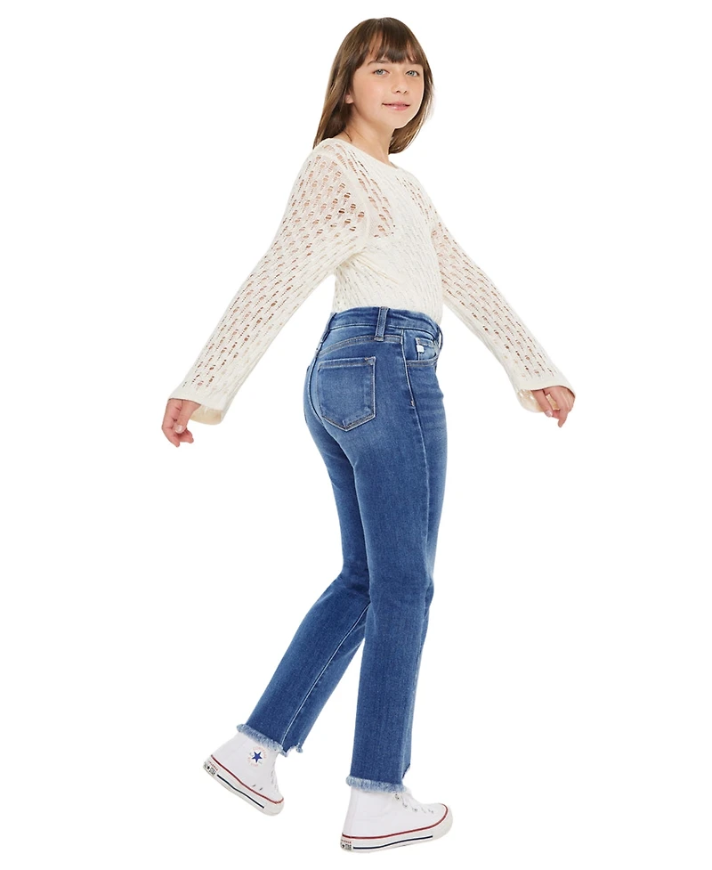 KanCan Big Girls Girsl High Rise Slim Straight Jeans