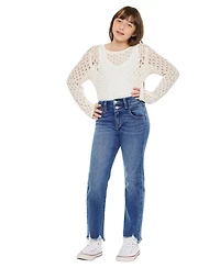 KanCan Big Girls Girsl High Rise Slim Straight Jeans