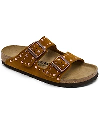 Birkenstock Women's Arizona Rivets Suede Leather Sandals from Finish Line