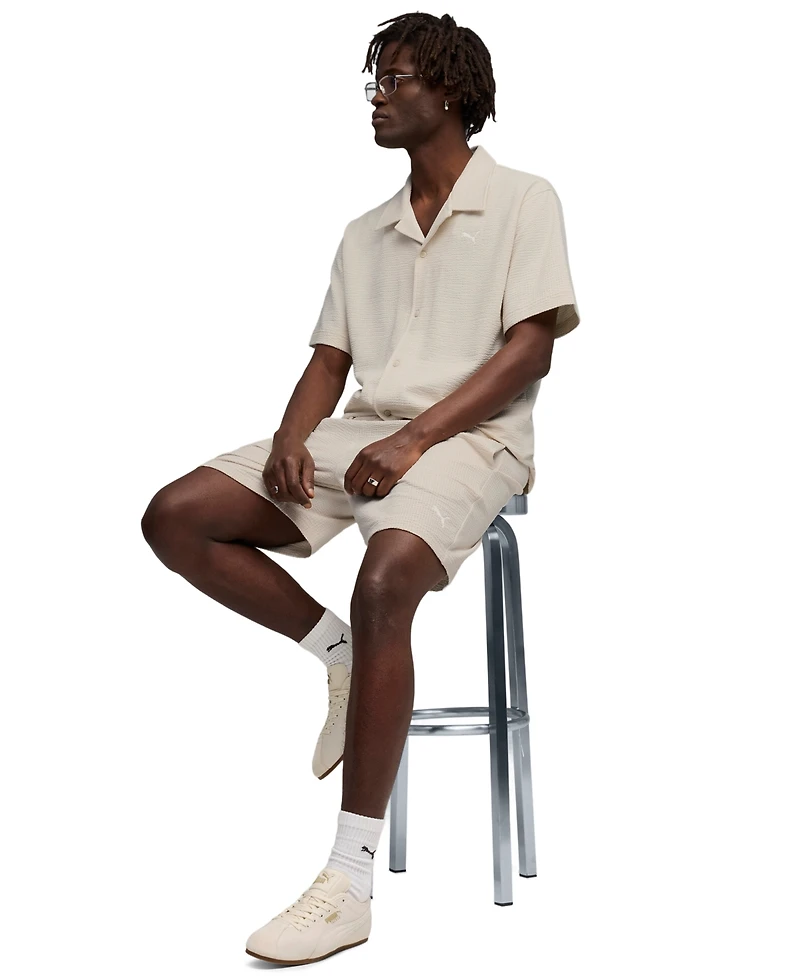 Puma Men's Essential Elevated Regular-Fit Shirt