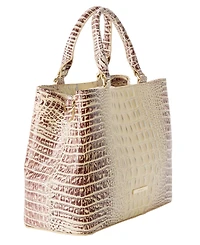 Brahmin Denise Medium Leather Satchel Handbag