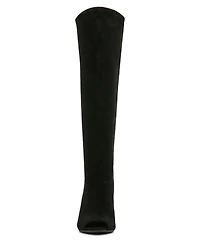Madden Girl Women's Lola Peep Toe Slouch Boots