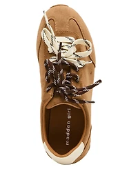 Madden Girl Women's Ripley Multi Lace Low-Profile Sneakers