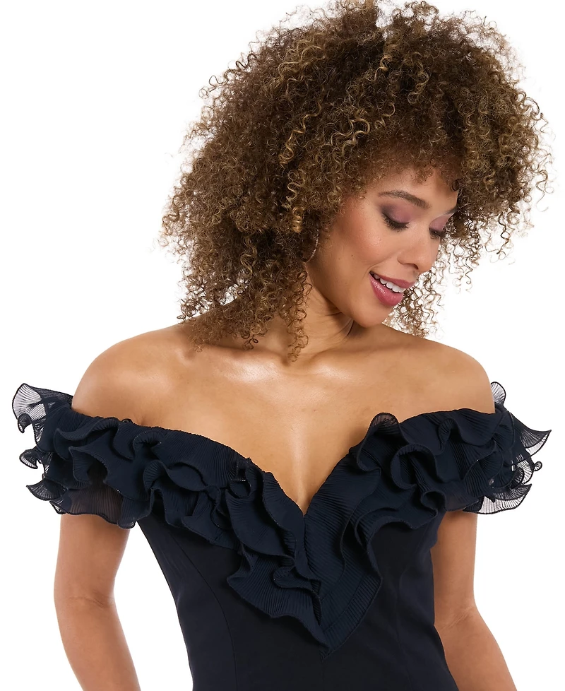 Muse Women's Ruffle Off-The-Shoulder Top